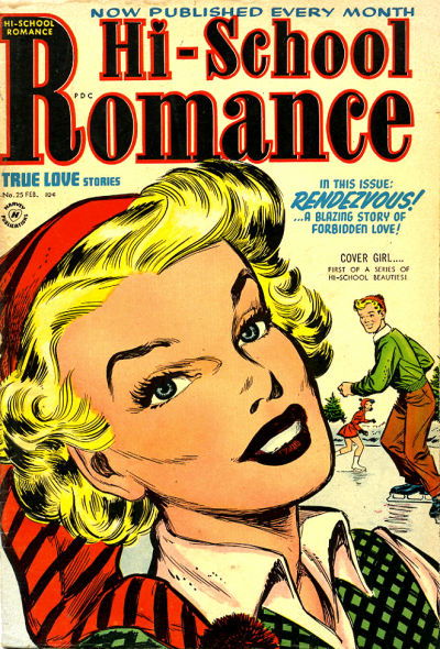 Hi-School Romance (Harvey, 1949 series) #25 (February 1954)