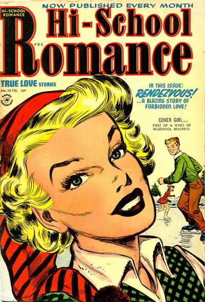 Hi-School Romance  #25 (February 1954)