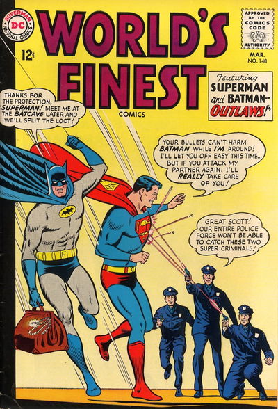 World's Finest Comics (DC, 1941 series) #148 March 1965