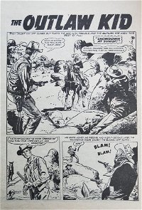 Silver Star Western Library (Yaffa/Page, 1974 series) #1 — Showdown at Sunup! (page 1)