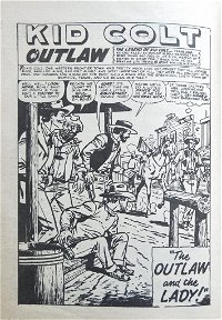 Silver Star Western Library (Yaffa/Page, 1974 series) #1 — The Outlaw and the Lady! (page 1)