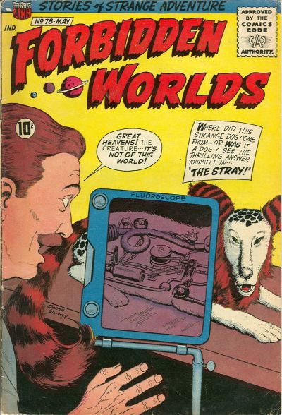 Forbidden Worlds (ACG, 1951 series) #78 May 1959