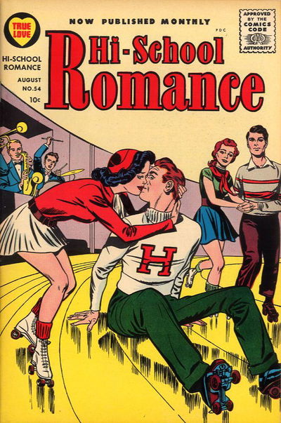 Hi-School Romance (Harvey, 1949 series) #54 (August 1956)