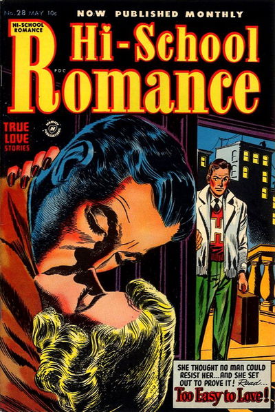 Hi-School Romance (Harvey, 1949 series) #28 (May 1954)