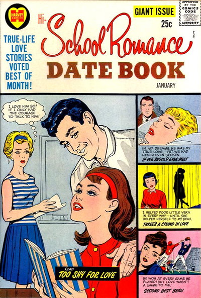 Hi-School Romance Datebook  #2 (January 1963)