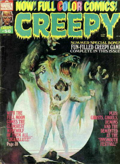 Creepy (Warren, 1964 series) #56 (September 1973)