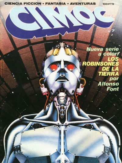 Cimoc (San Roman, 1979 series)  #7 (February 1980)