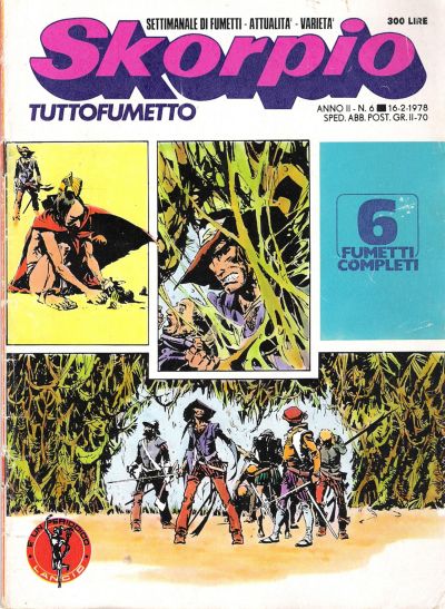 Skorpio (Eura Editoriale, 1977 series) v2#6 (16 February 1978)