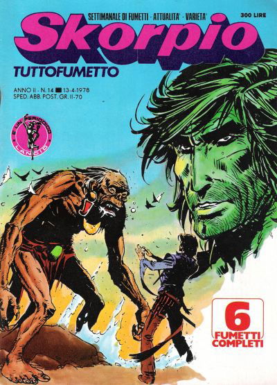 Skorpio (Eura Editoriale, 1977 series) v2#14 13 Aprile 1978