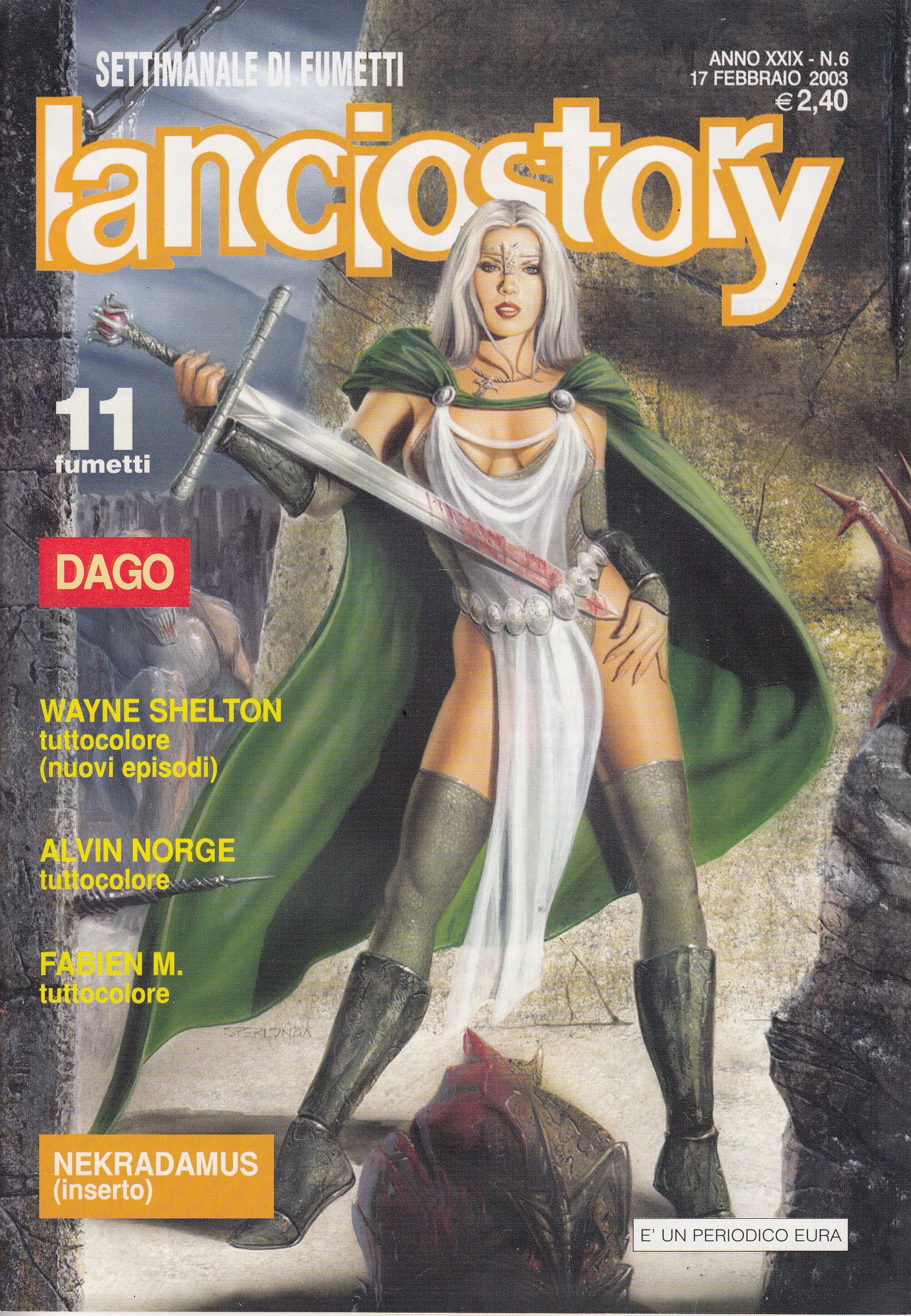 Lanciostory (Eura Editoriale, 1975 series) v29#6 (17 Febbraio 2003)