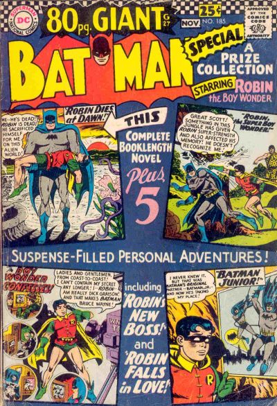 Batman (DC, 1940 series) #185 (October 1966)
