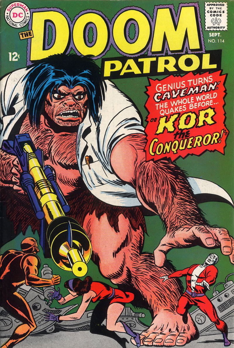 The Doom Patrol (DC, 1964 series) #114 (September 1967)
