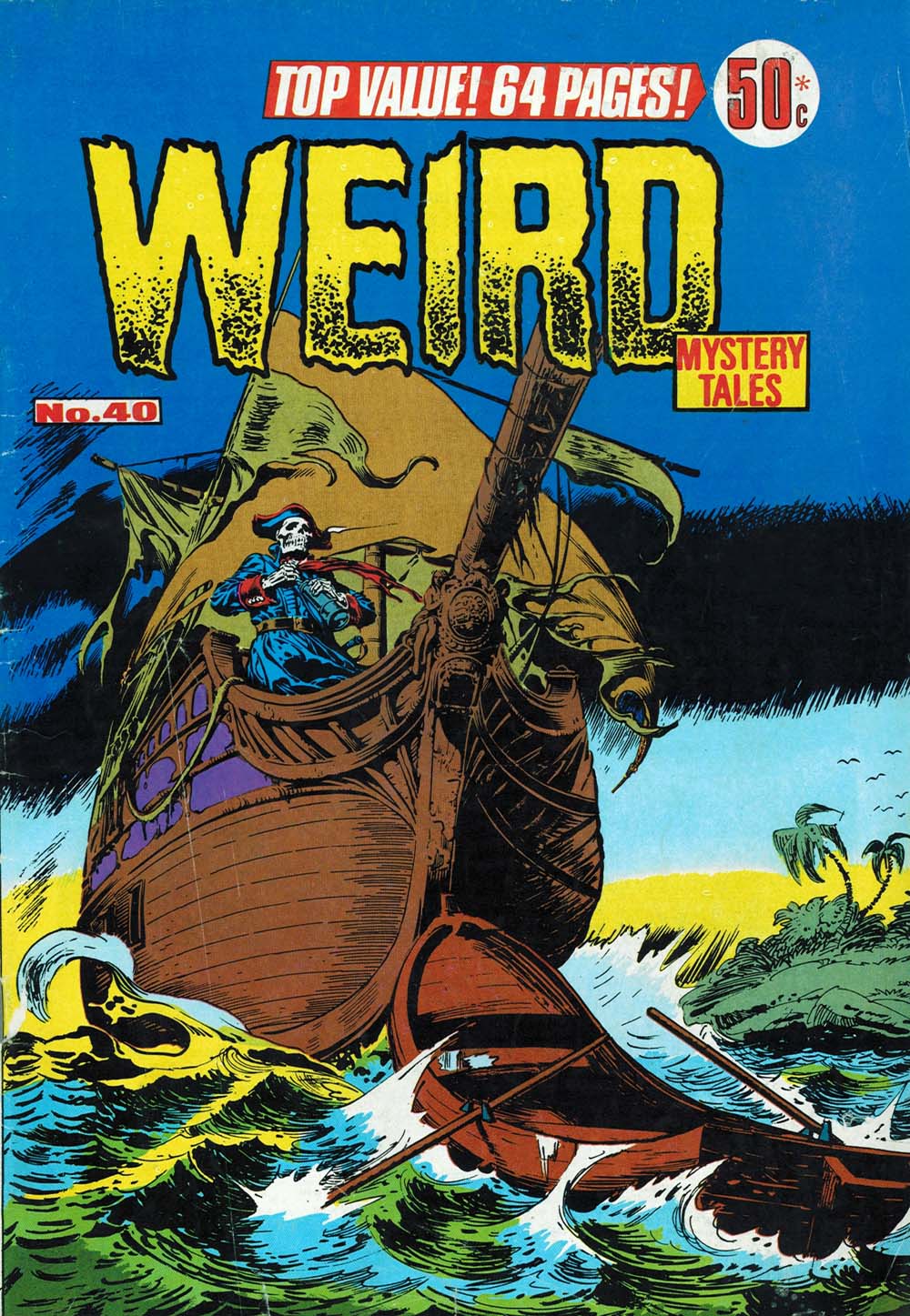 Weird Mystery Tales (Murray, 1977 series) #40 ([September 1979])