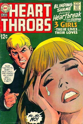 Heart Throbs (DC, 1957 series) #118 (February-March 1969)