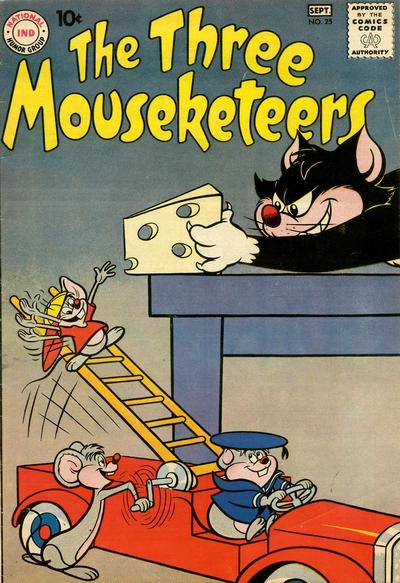 The Three Mouseketeers  #25 (August-September 1960)