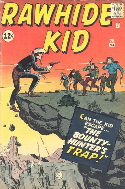 The Rawhide Kid (Marvel, 1960 series) #26 (February 1962)