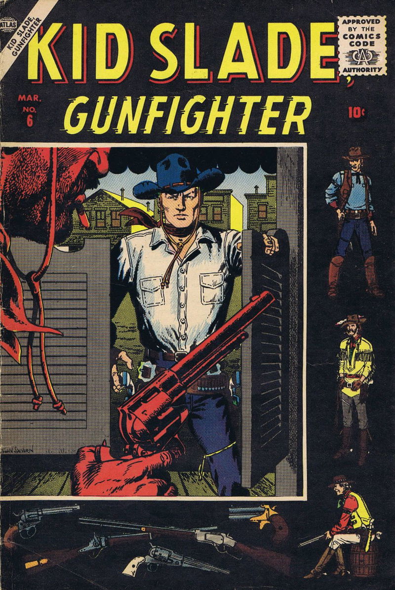 Kid Slade, Gunfighter (Atlas [Marvel], 1957 series) #6 (March 1957)