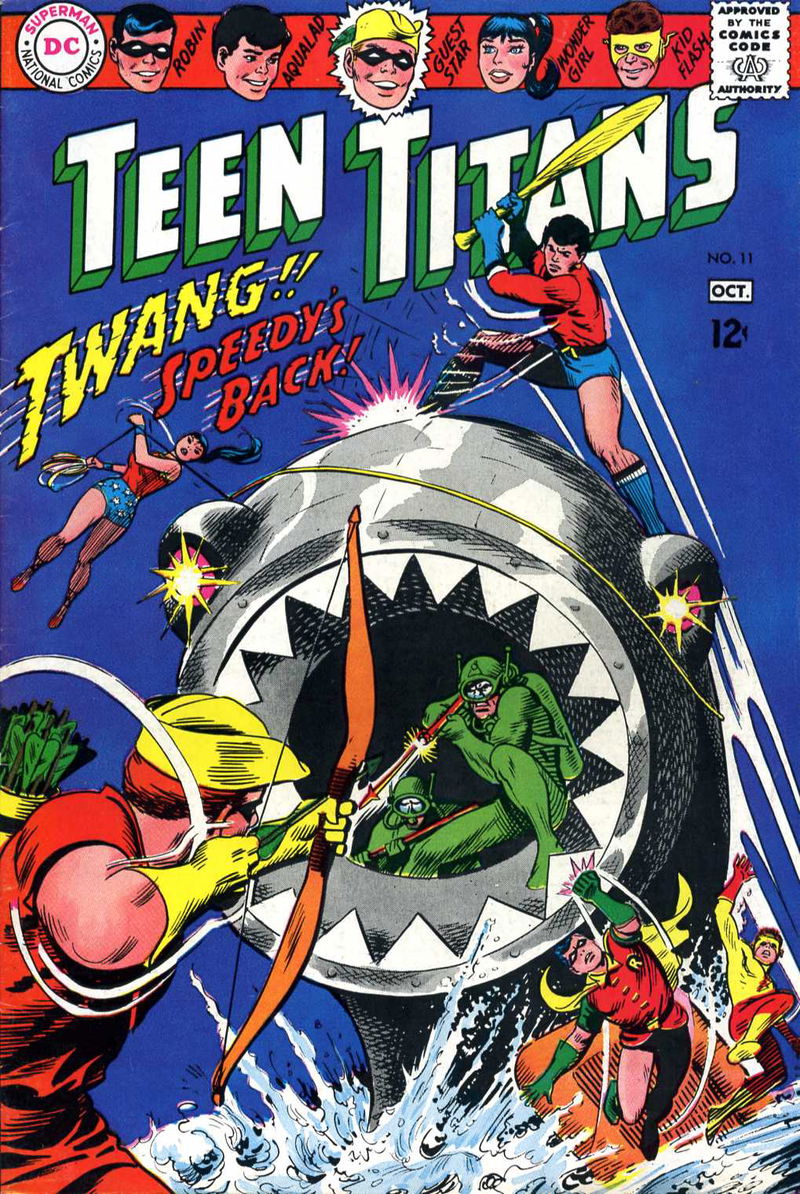 Teen Titans (DC, 1966 series) #11 (September-October 1967)