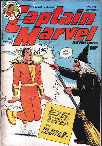 Captain Marvel Adventures (Fawcett, 1941 series) #136 (September 1952)