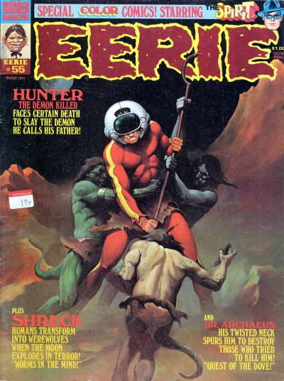 Eerie (Warren, 1966 series) #55 (March 1974)