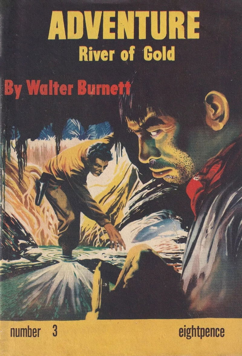 Adventure (Malian, 1945? series) #3 — River of Gold ([March 1950?])