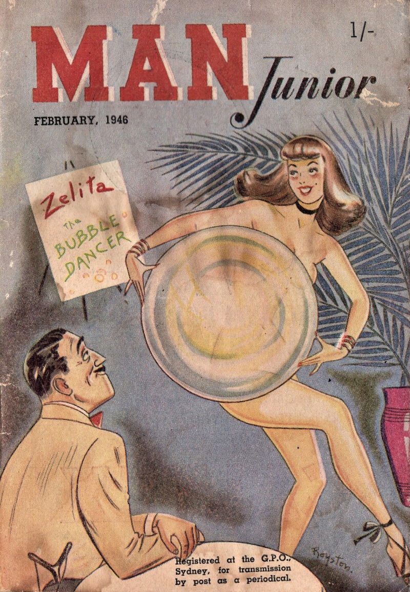 Man Junior (KG Murray, 1937 series) v12#1 (February 1946)