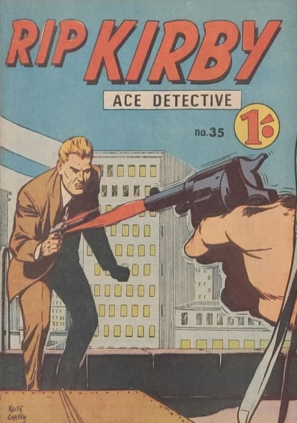 Rip Kirby Ace Detective (Yaffa/Page, 1964? series) #35 [Royal Show] (June 1965) ([June 1965?])