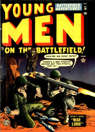 Young Men on the Battlefield (Marvel, 1952 series) #18 (December 1952)