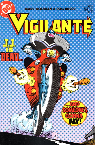 The Vigilante  #10 (September 1984)