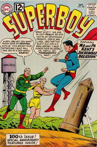 Superboy (DC, 1949 series) #100 (October 1962)