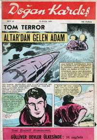 Doğan Kardeş (Yapı Kredi Yayınları, 1969 series) v1971#37 — Altar'dan gelen adam