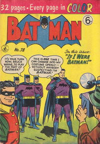 Batman (Colour Comics, 1956 series) #78