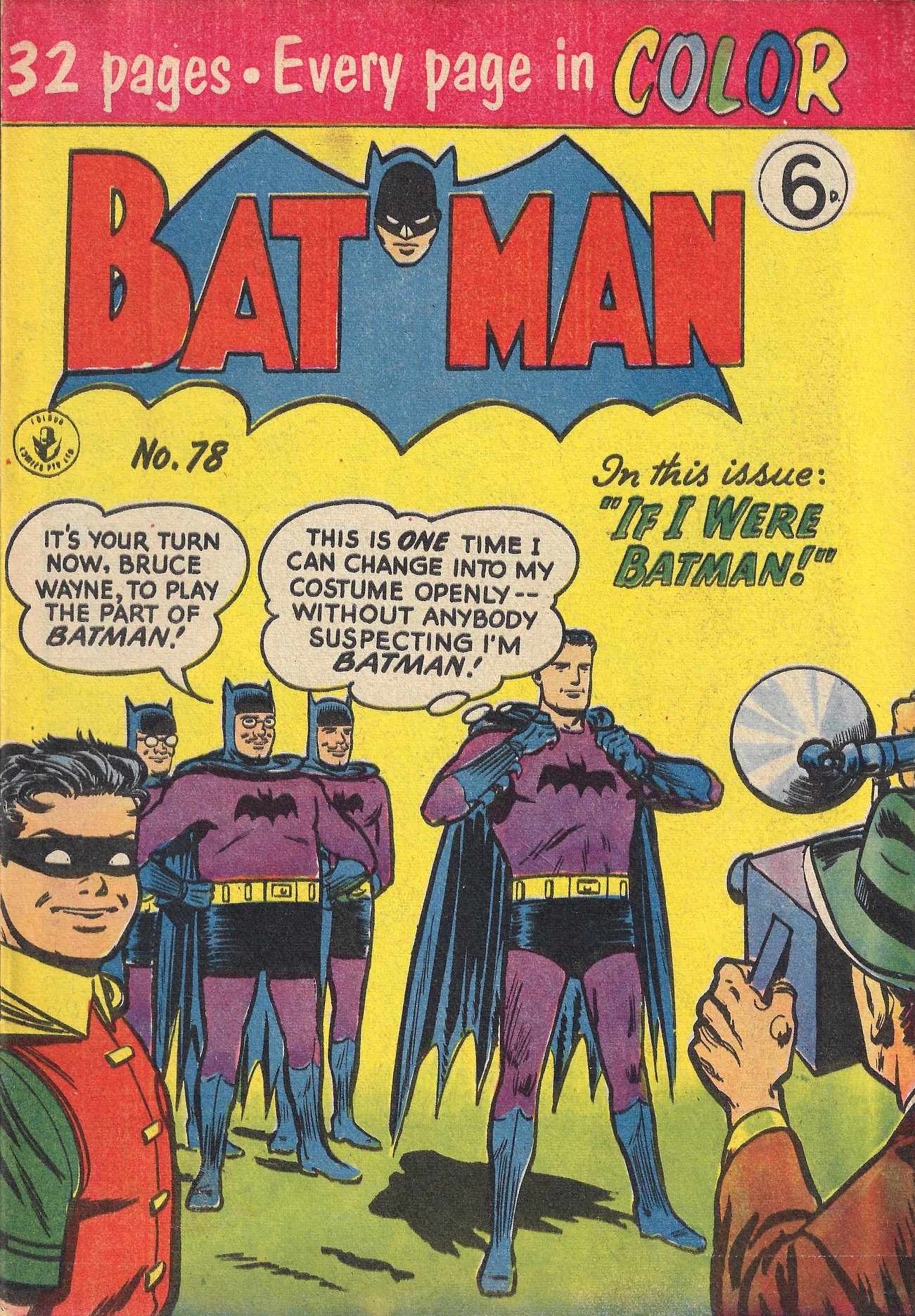 Batman (Colour Comics, 1956 series) #78 ([November 1956?])