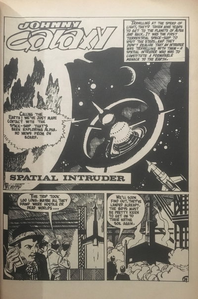 Johnny Galaxy and the Space Patrol (Sport Magazine, 1968 series)  #3 ([February 1968?]) — Spatial Intruder
