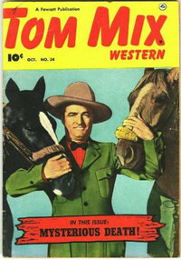 Tom Mix Western (Fawcett, 1948 series)  #34 (October 1950)