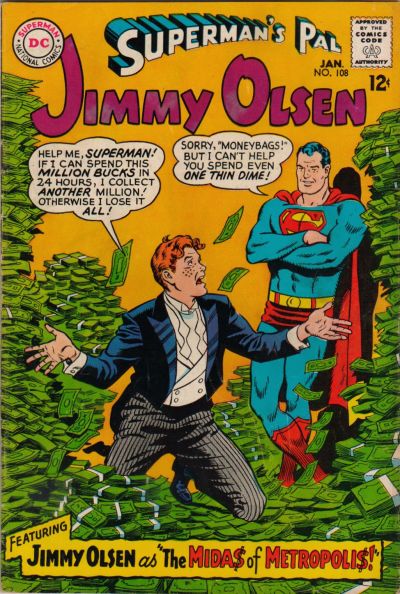 Superman's Pal, Jimmy Olsen (DC, 1954 series) #108 (January 1968)