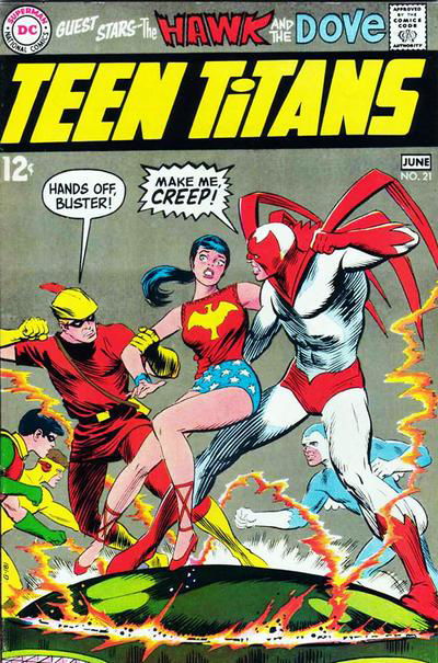 Teen Titans (DC, 1966 series) #21 May-June 1969