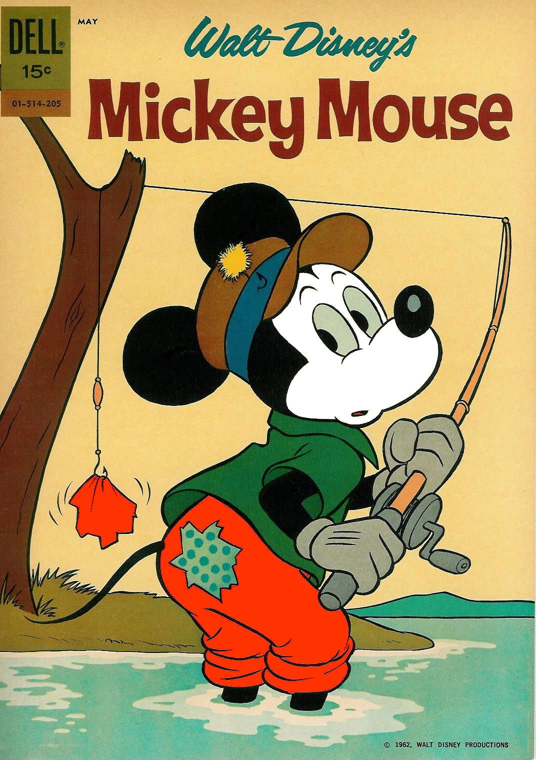 Walt Disney's Mickey Mouse (Dell, 1952 series) #83 (April-May 1962)