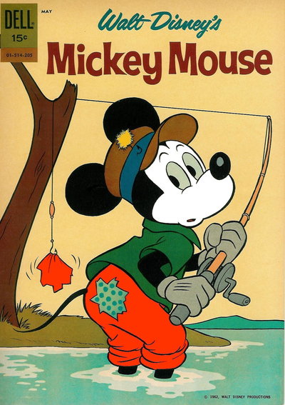 Walt Disney's Mickey Mouse  #83 (April-May 1962)
