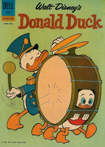 Walt Disney's Donald Duck (Dell, 1952 series) #83 (June-August 1962)