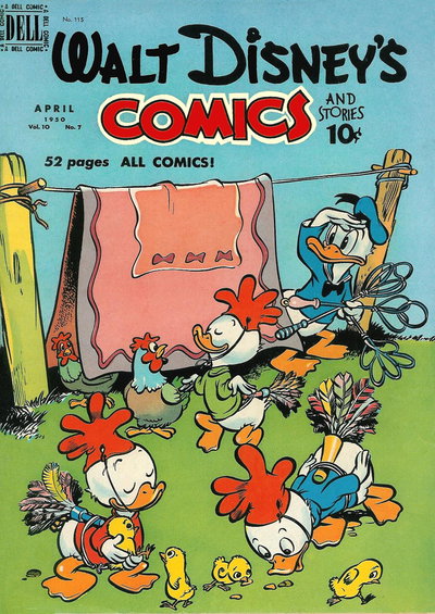 Walt Disney's Comics and Stories  v10#7 (115) (April 1950)