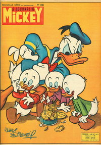 Le Journal de Mickey (Hachette, 1952 series)  #496 (26 novembre 1961) — Untitled