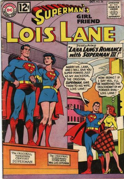 Superman's Girl Friend, Lois Lane  #36 (October 1962)