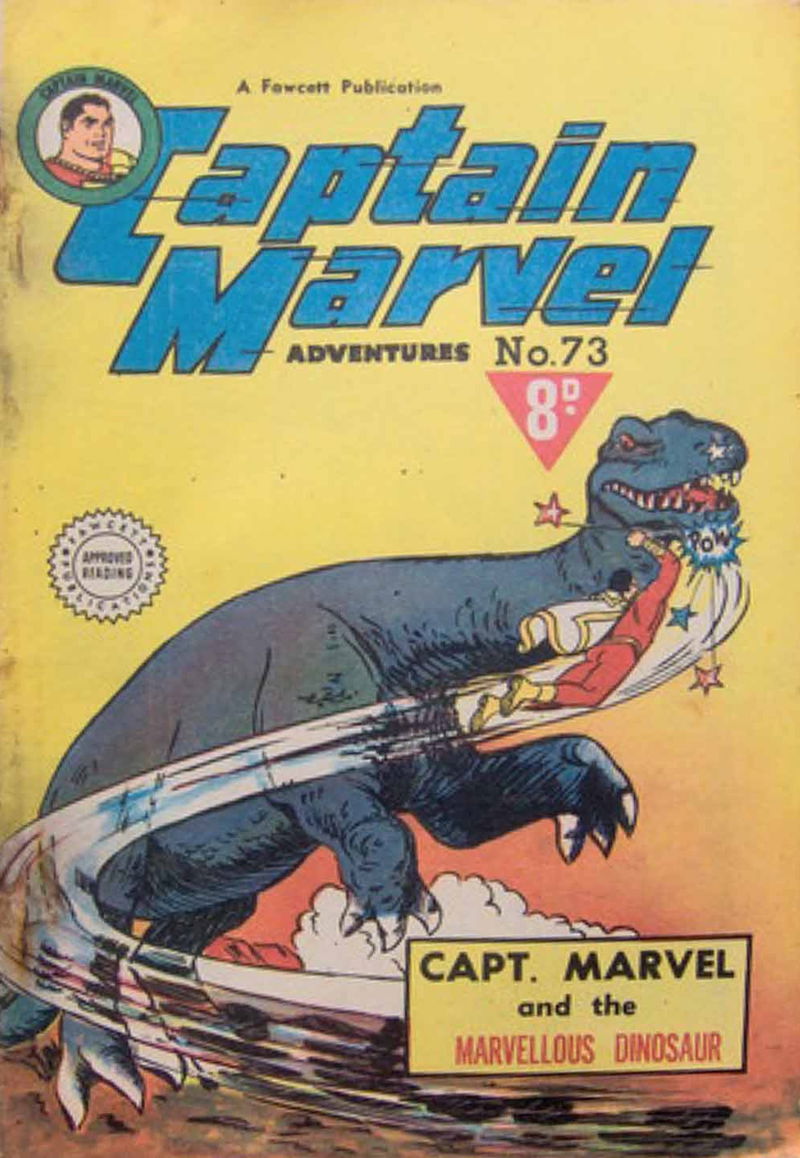 Captain Marvel Adventures (Cleland, 1949 series) #73 ([August 1952?])