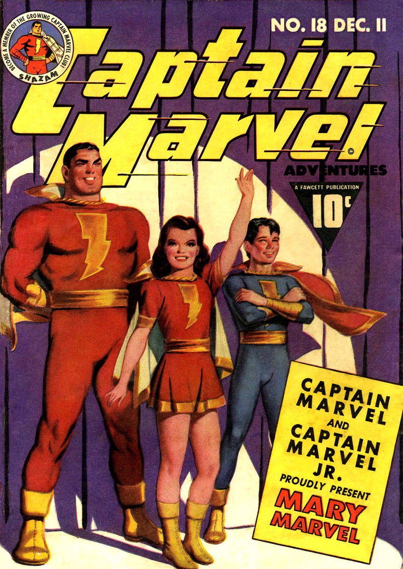 Captain Marvel Adventures (Fawcett, 1941 series) #18 (December 11, 1942)