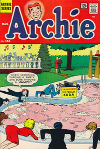 Archie (Archie, 1959 series) #153 March 1965