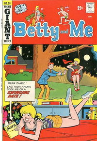 Betty and Me (Archie, 1965 series) #38 October 1971