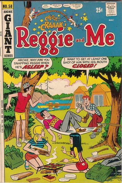 Reggie and Me (Archie, 1966 series) #58 (October 1972)