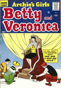 Archie's Girls Betty and Veronica (Archie, 1950 series) #53 (May 1960)