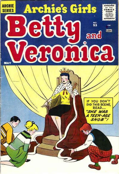 Archie's Girls Betty and Veronica (Archie, 1950 series) #53 May 1960